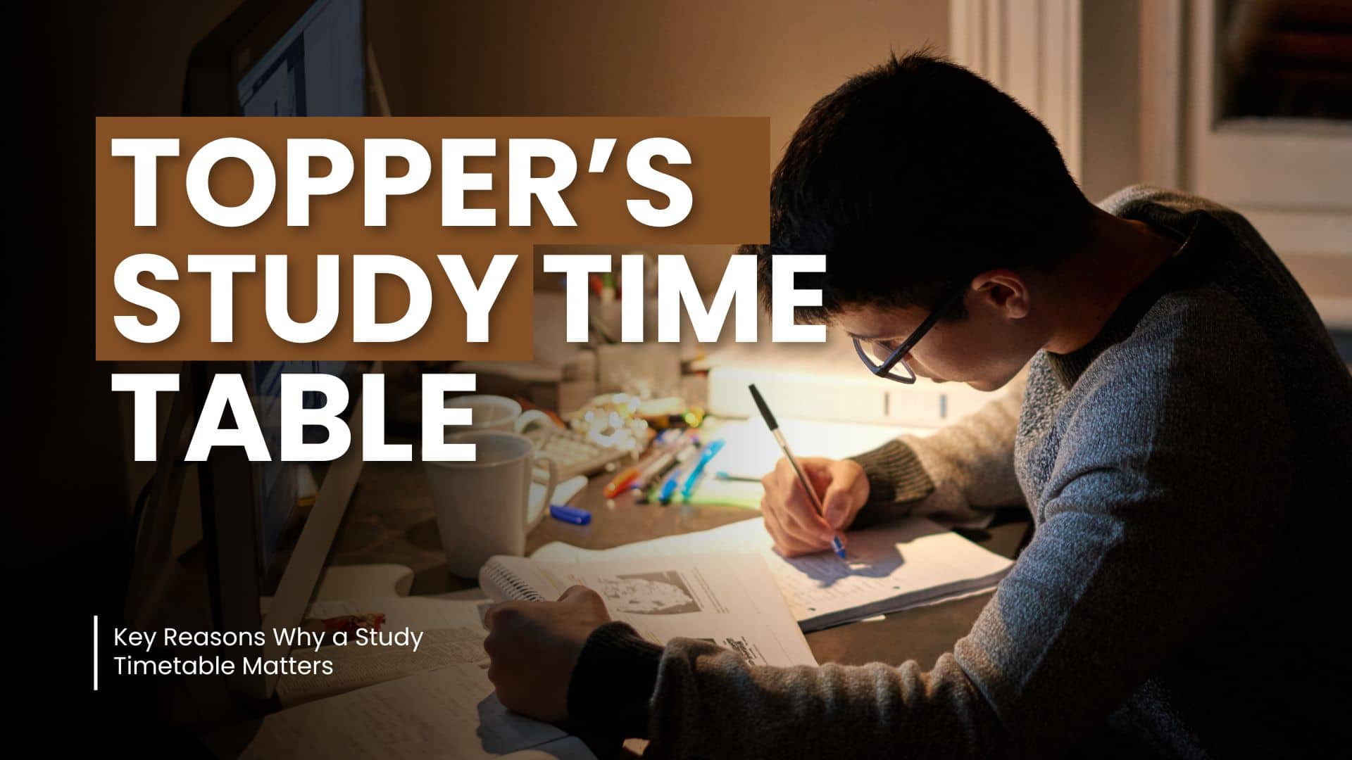 Toppers Study Time Table